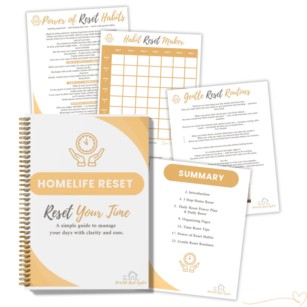 HomeLife Reset Starter System